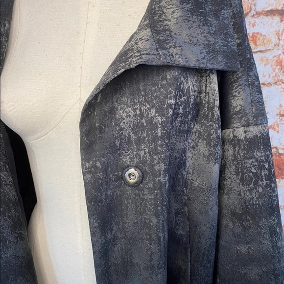 Eileen Fisher Grandeur Abstract Jacquard Jacket L - Picture 6 of 11